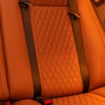 Tan car seats inside a clean vehicle interior